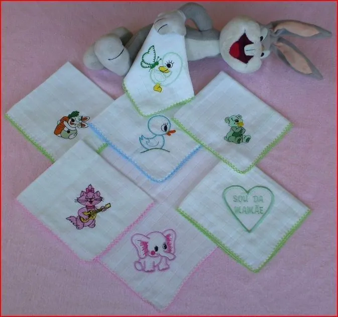 100% algodón pañales bordados-Pañales para bebes-Identificación ... 100% algodón pañales bordados-Pañales para bebes-Identificación ...