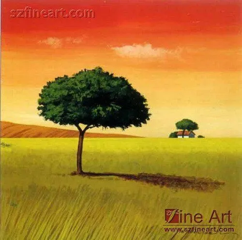 100% caliente hecha a mano nueva y fácil del paisaje de la pintura ... 100% caliente hecha a mano nueva y fácil del paisaje de la pintura ...