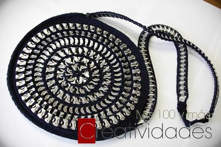 Mis 100 y más creatividades: Como hacer una bolsa con anillas de ... Mis 100 y más creatividades: Como hacer una bolsa con anillas de ...