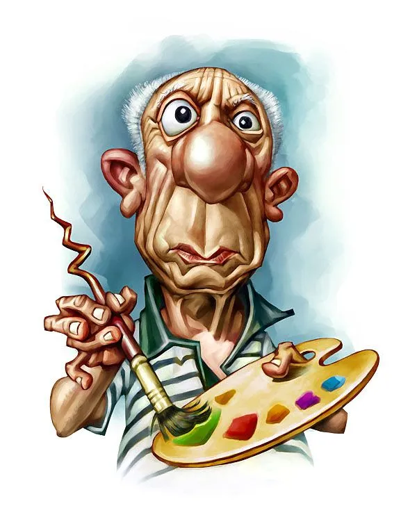 Casi 100 ejemplos de caricaturas cómicas