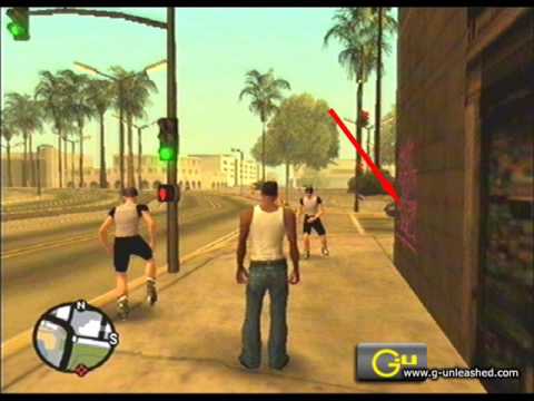 100 Grafitis (Tags en inglés) de GTA San Andreas PARTE 2 - YouTube