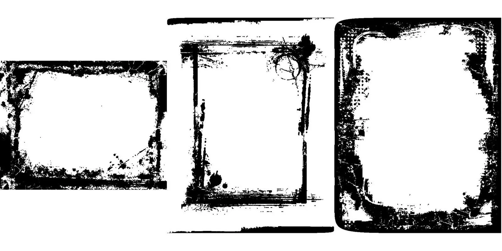 100 Marcos Grunge en Vector (100 Vector Grunge Frames) | Recursos 2D ... 100 Marcos Grunge en Vector (100 Vector Grunge Frames) | Recursos 2D ...