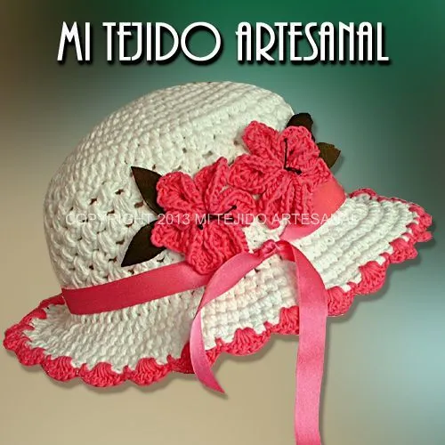 Gorritos y Capelinas Tejidos al Crochet pata bebés, niños y ... Gorritos y Capelinas Tejidos al Crochet pata bebés, niños y ...