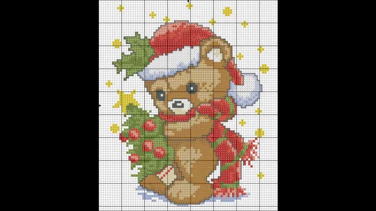 100 Patrones para punto de cruz especial de Navidad | Aprende a hacer punto de cruz - YouTube 100 Patrones para punto de cruz especial de Navidad | Aprende a hacer punto de cruz - YouTube