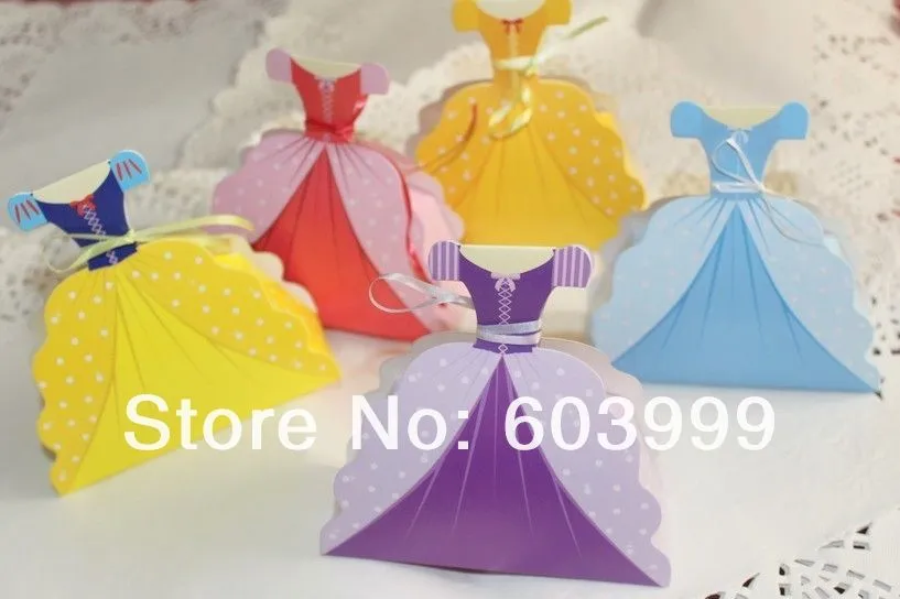 100 Princess Rapunzel Dress Shaped Favor Boxes Gown Dress Wedding ... 100 Princess Rapunzel Dress Shaped Favor Boxes Gown Dress Wedding ...