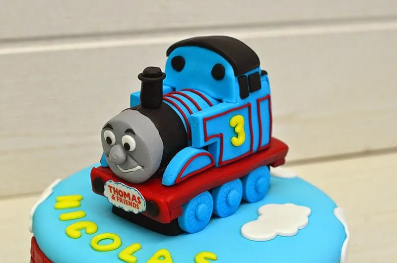 1000 Colores: Tarta Tren Thomas (Sin Lactosa) 1000 Colores: Tarta Tren Thomas (Sin Lactosa)