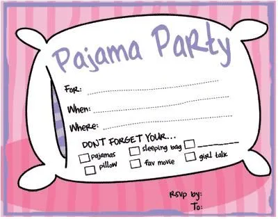 1000+ ideas sobre Invitaciones De Pijamadas en Pinterest | Fiesta ... 1000+ ideas sobre Invitaciones De Pijamadas en Pinterest | Fiesta ...