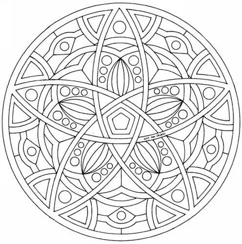 1000+ ideas sobre Mandalas Para Colorear Dificiles en Pinterest ...