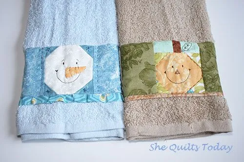 1000 Quilts: Como Hacer Toallas Decoradas Con Patchwork 1000 Quilts: Como Hacer Toallas Decoradas Con Patchwork