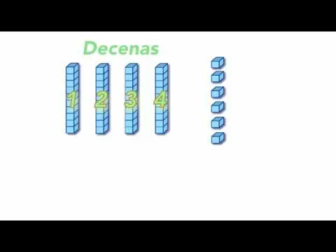 10.3 Decenas y unidades hasta 50 - YouTube