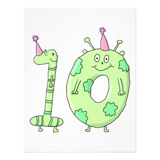 10mo Dibujo animado de la fiesta de cumpleaños - v Flyer A Todo ... 10mo Dibujo animado de la fiesta de cumpleaños - v Flyer A Todo ...