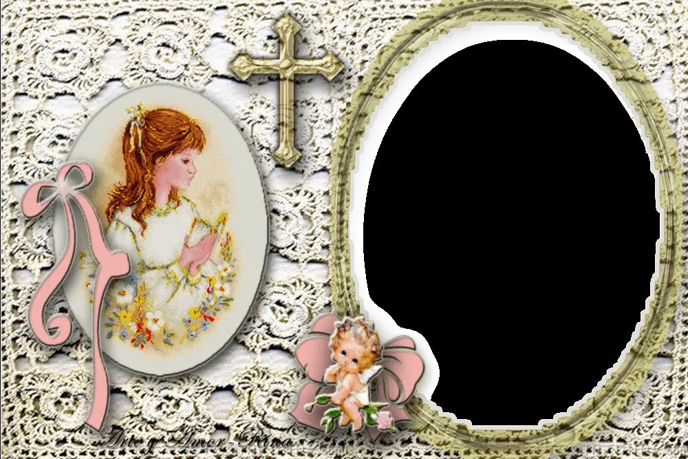 11 Delicados Marcos para Fotos de Primera Comunión. Todos en Png ... 11 Delicados Marcos para Fotos de Primera Comunión. Todos en Png ...