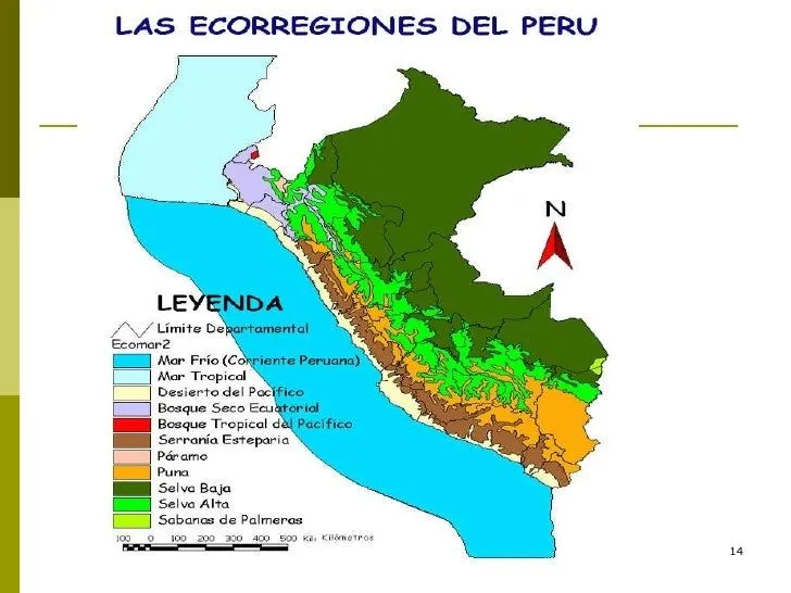 Las 11 ecorregiones del perù