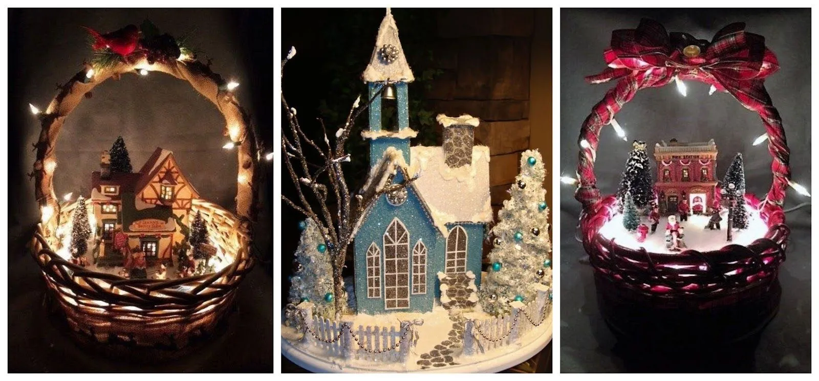 11 Ideas para hacer villas navideñas ideal para casas con poco espacio ~ Solountip.com 11 Ideas para hacer villas navideñas ideal para casas con poco espacio ~ Solountip.com