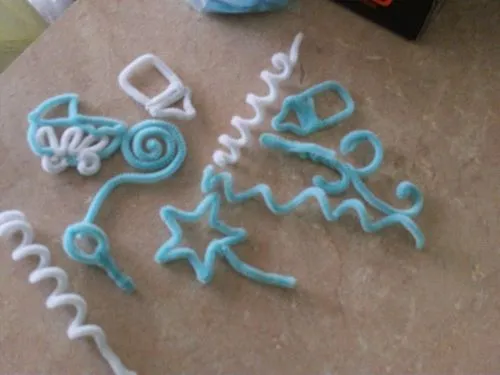 11 Recuerdos para baby shower realizados con limpiapipas ... 11 Recuerdos para baby shower realizados con limpiapipas ...