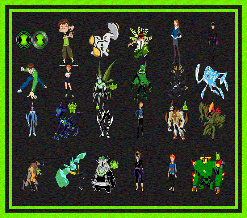 110 BEN 10 Clipart Png Bundle, Ben 10 Paper, Ben 10 Characters, Ben 10 Cartoon Png, Printable, Transparent Backgrounds, Instant Download 998983959 - Buy t-shirt designs