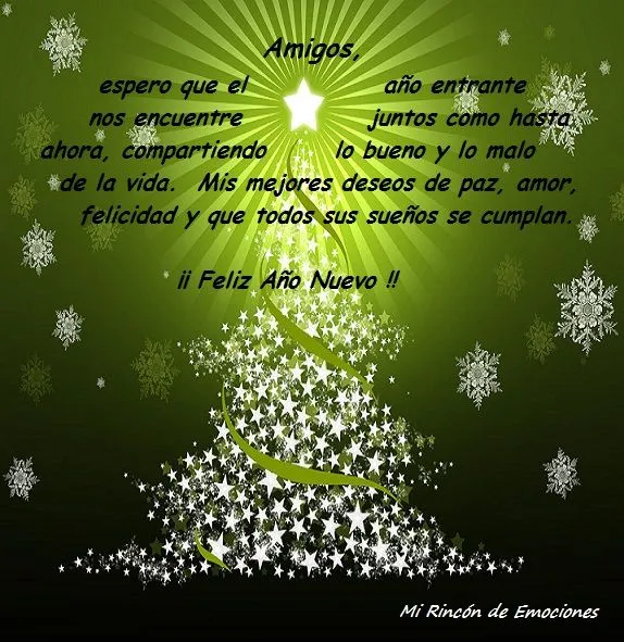 Mi Rincón de Emociones: tarjetas año nuevo Mi Rincón de Emociones: tarjetas año nuevo
