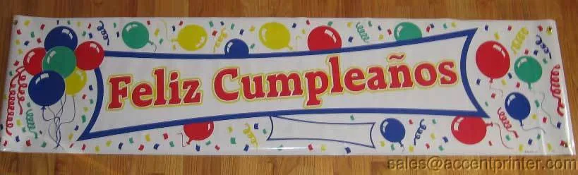 Feliz Cumpleanos Banner