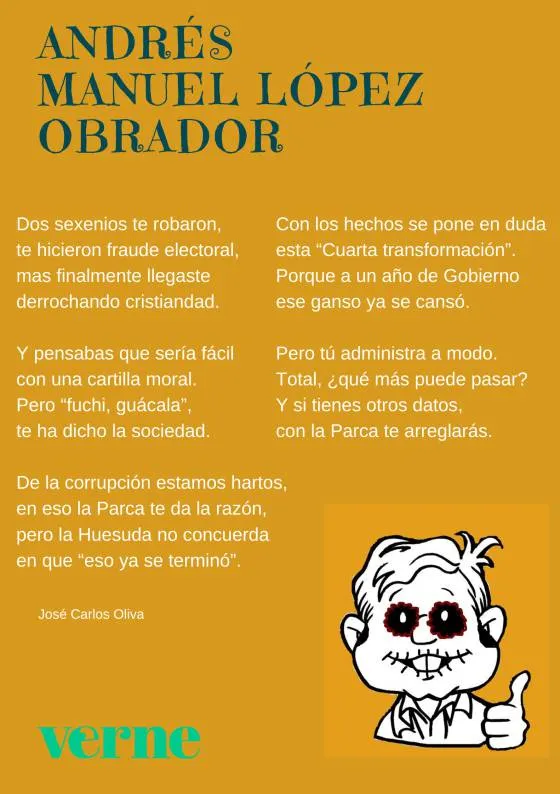 12 calaveritas literarias para los personajes mexicanos de 2019 | Verne México EL PAÍS 12 calaveritas literarias para los personajes mexicanos de 2019 | Verne México EL PAÍS