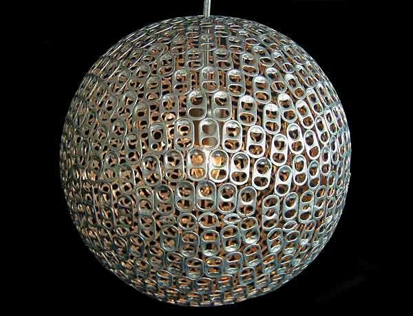 12 lámparas hechas con materiales reciclados | Decoracion de ... 12 lámparas hechas con materiales reciclados | Decoracion de ...