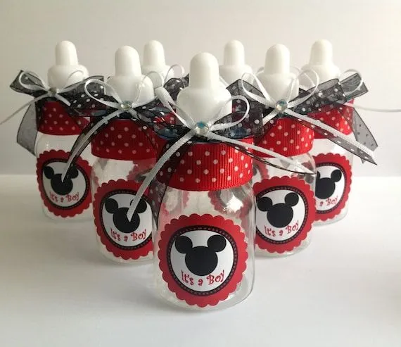 12 Minnie and Mickey Mouse baby shower by Marshmallowfavors 12 Minnie and Mickey Mouse baby shower by Marshmallowfavors