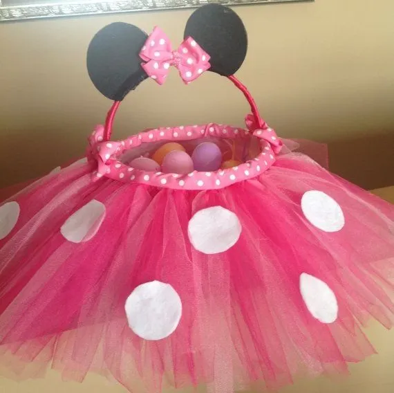 12. Minnie Mouse - 19 canastas de Pascua divertido para niños de… 12. Minnie Mouse - 19 canastas de Pascua divertido para niños de…