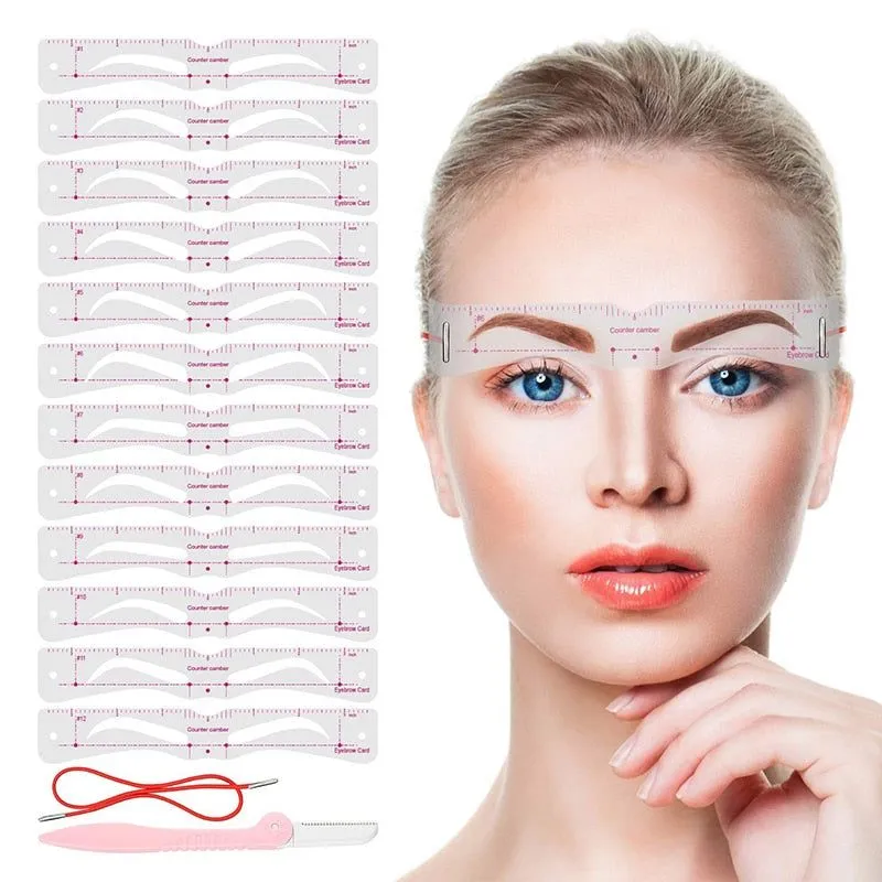 12 Plantillas para Cejas perfectas