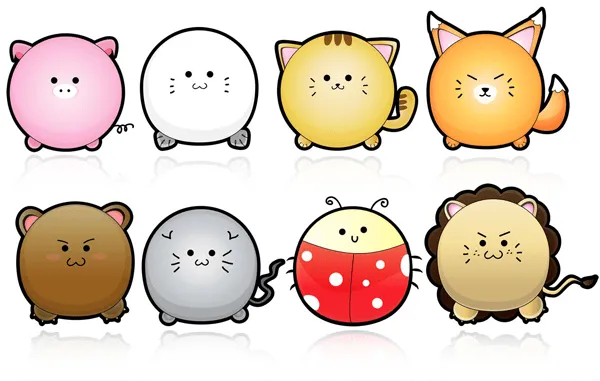 13 Free Packs of Animal Vector Graphics: Cute Cartoon Characters ... 13 Free Packs of Animal Vector Graphics: Cute Cartoon Characters ...