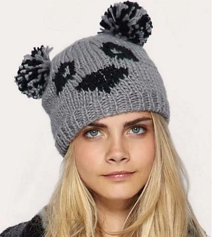 13 hermosas opciones de gorros tejidos a la moda 2015 | Gorros tejidos