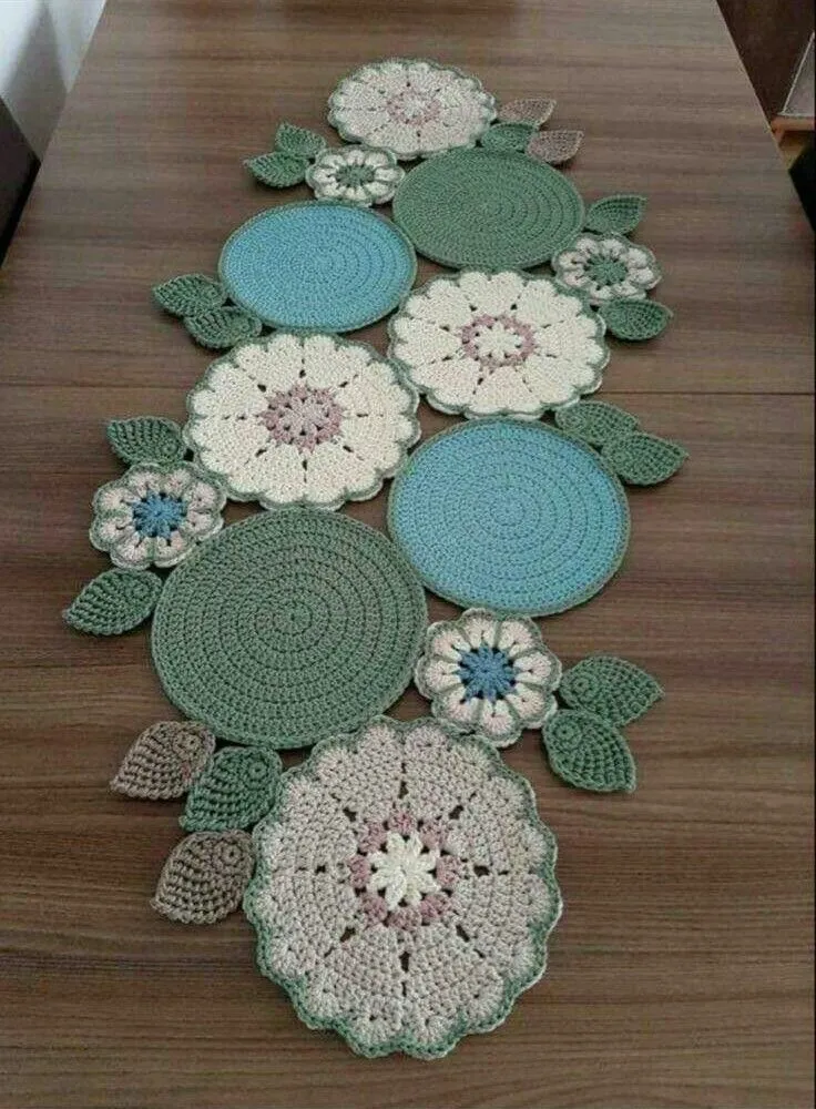 13 Ideas De Caminos De Mesa Tejidos A Crochet! - Manualidades eli 13 Ideas De Caminos De Mesa Tejidos A Crochet! - Manualidades eli