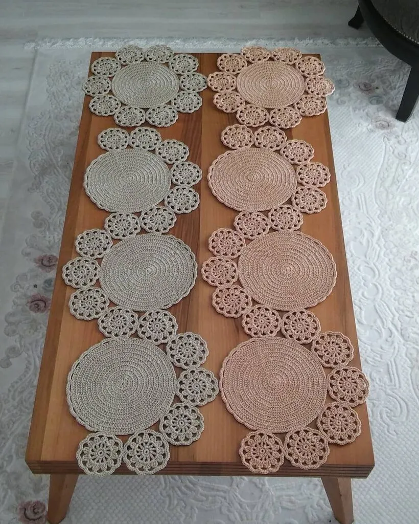 13 Ideas De Caminos De Mesa Tejidos A Crochet! - Manualidades eli 13 Ideas De Caminos De Mesa Tejidos A Crochet! - Manualidades eli