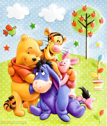 147401gw stickers 3d de winnie the pooh y sus amigos tamano grande ... 147401gw stickers 3d de winnie the pooh y sus amigos tamano grande ...