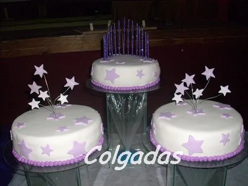 Tartas decoradas con motivos de estrellas - Imagui