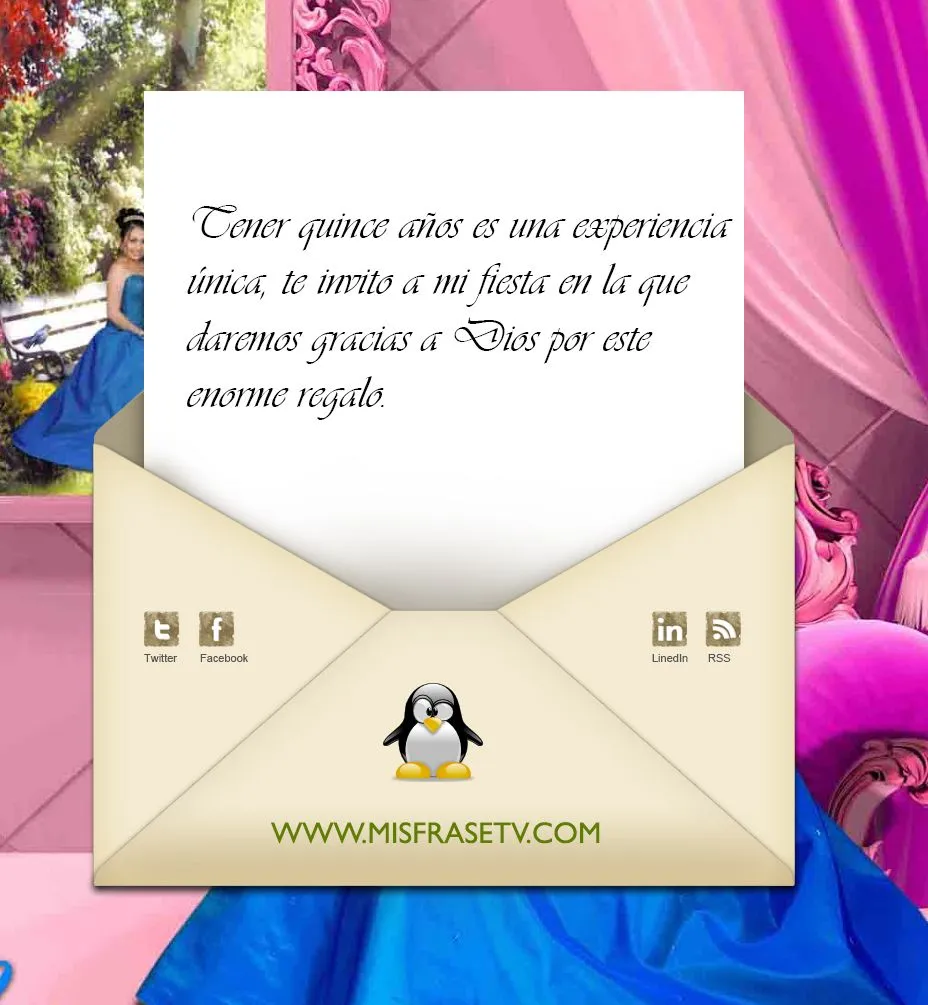 Frases de quince años - Imagui