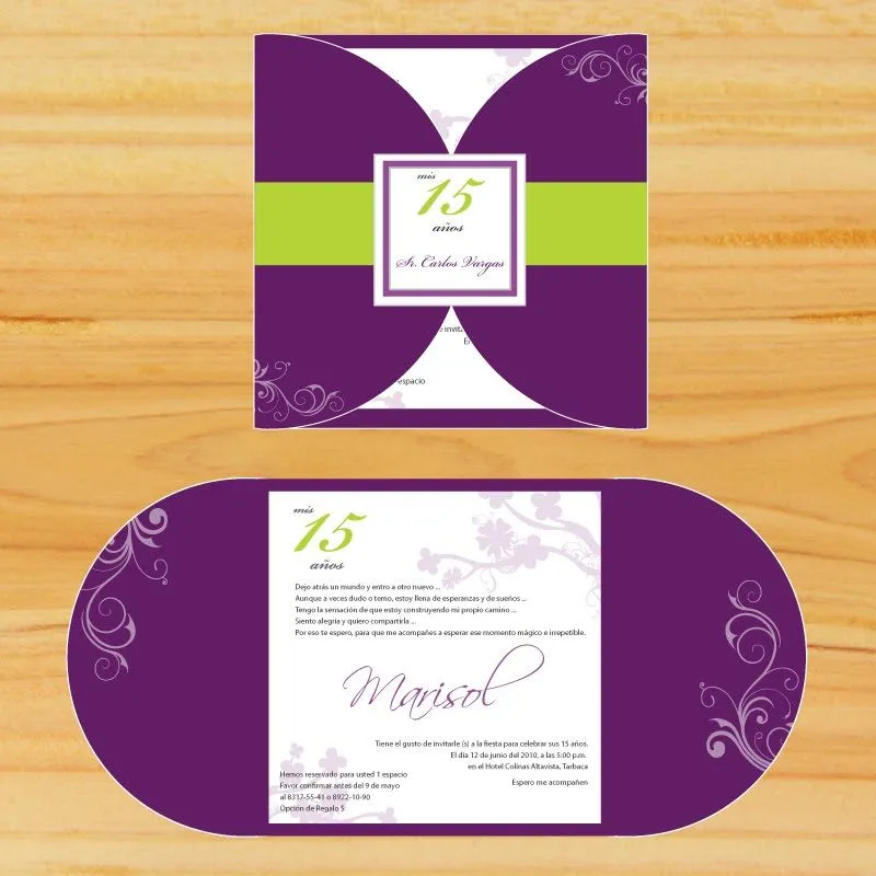 Fondo de fucsia para tarjetas de quince años - Imagui