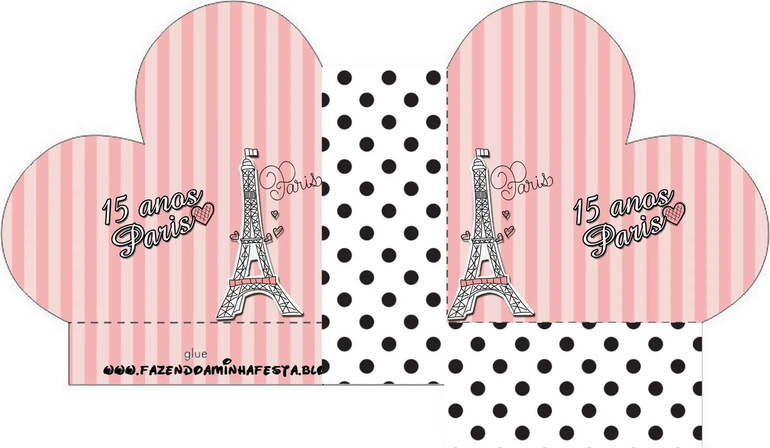 15 Años París: Cajas para Imprimir Gratis. | Ideas y material ...