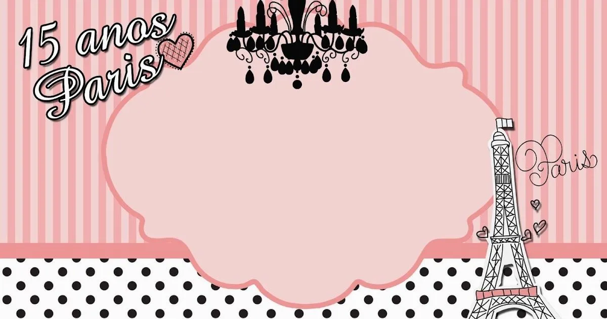 15 Años París: Tarjetas o Invitaciones para Imprimir Gratis. - Ideas y material gratis para fiestas y celebraciones Oh My Fiesta! 15 Años París: Tarjetas o Invitaciones para Imprimir Gratis. - Ideas y material gratis para fiestas y celebraciones Oh My Fiesta!