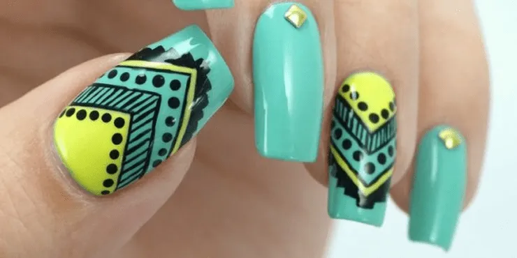 15 Diseños de uñas tribales que todas te envidiarán