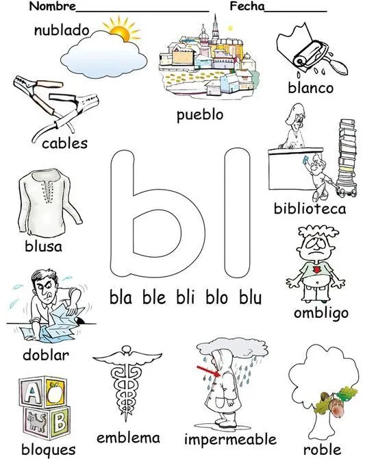 15 ideas de Fichas combinaciones bla ble bli blo blu | silabas trabadas, silabas, lectura y escritura 15 ideas de Fichas combinaciones bla ble bli blo blu | silabas trabadas, silabas, lectura y escritura