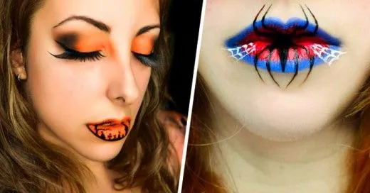 25 Ideas para tener un maquillaje aterrador en halloween