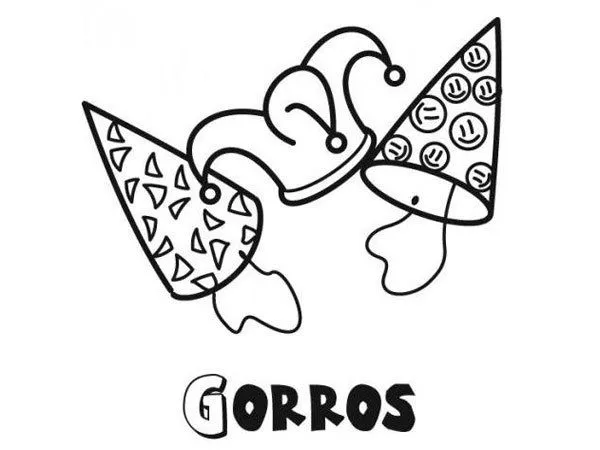 15422-4-dibujo-de-gorros-de- ...