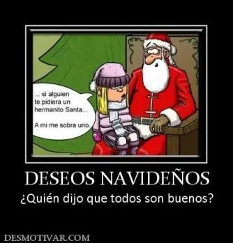 Desmotivaciones y carteles de Navidad