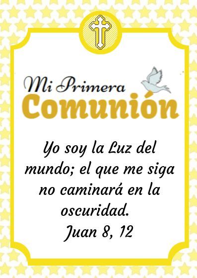 16 Frases para primera comunión - Una Brujita