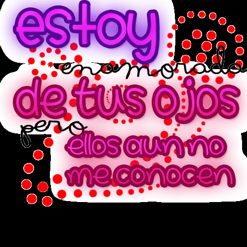 16 - Texto PNG 8 - Estoy Enamorado de tus ojos by NiallPrincess11 ...