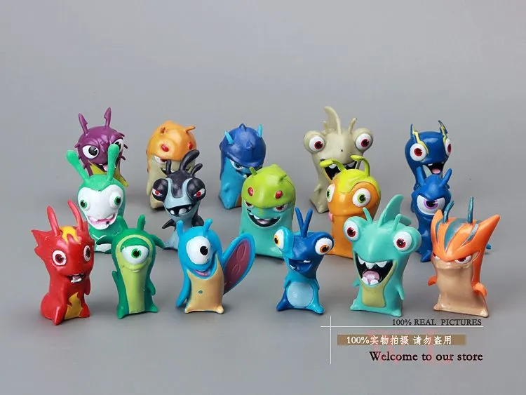 16 unids/set Slugterra juguetes película de dibujos animados ...