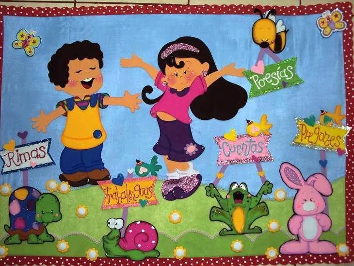 mundo literario | Nombres y carteles foami | Pinterest