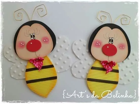 Abejas | Gomma crepla - goma eva - foami - fomi | Pinterest Abejas | Gomma crepla - goma eva - foami - fomi | Pinterest