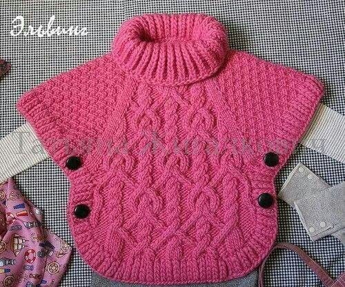 Poncho para niña, ideal ! | BEBÉ-NIÑO en crochet y lana ... Poncho para niña, ideal ! | BEBÉ-NIÑO en crochet y lana ...