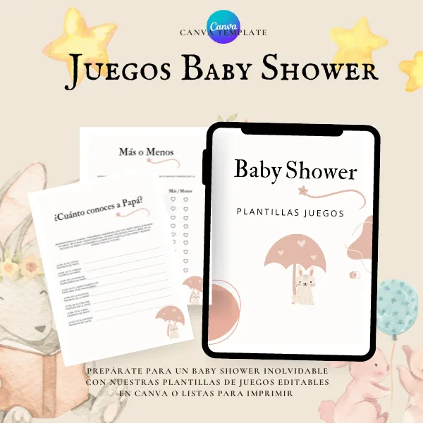17 juegos divertidos para hacer del baby shower un evento inolvidable - Club Baby Shower