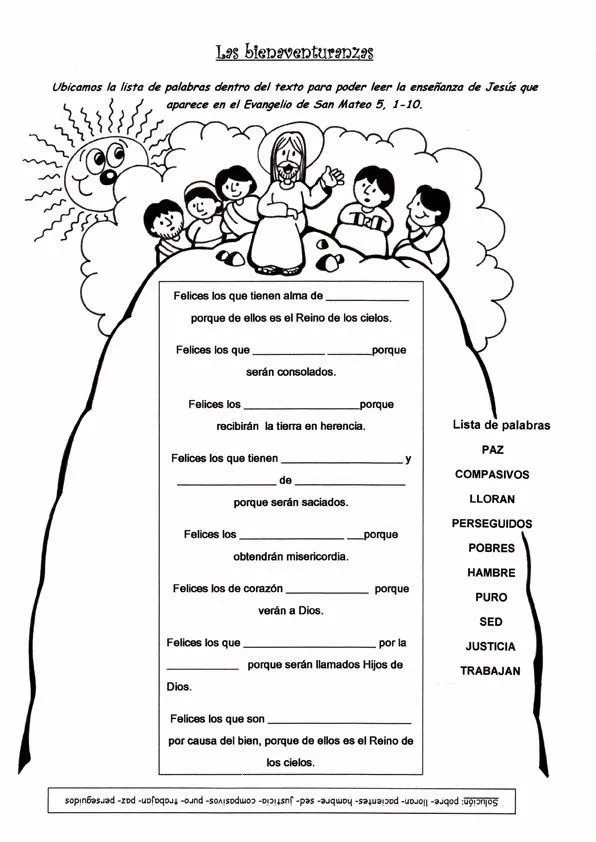 17 mejores ideas sobre Bienaventuranzas en Pinterest | Oración y ...